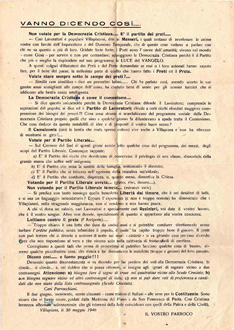 Villapiana - Elezioni del 1946